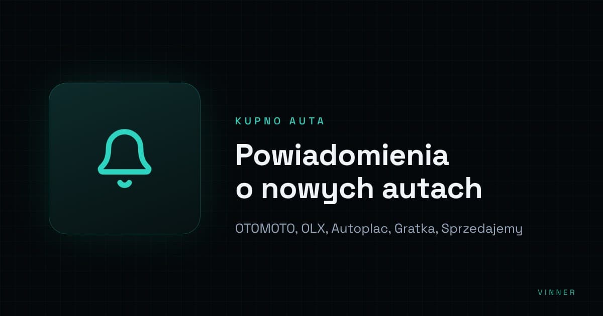 Powiadomienia o nowych ogłoszeniach samochodowych: jak je włączyć na OTOMOTO, OLX i innych portalach